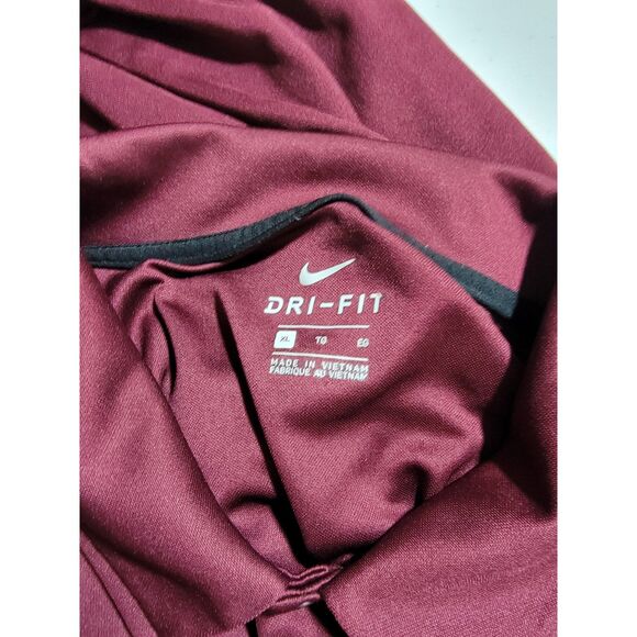 Nike Maroon Dri-fit Men's Polo Shirt - XL - Picture 6 of 7
